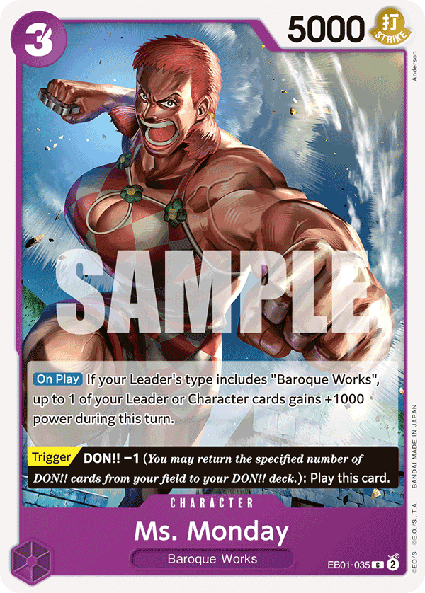 Ms. Monday — EB01-035