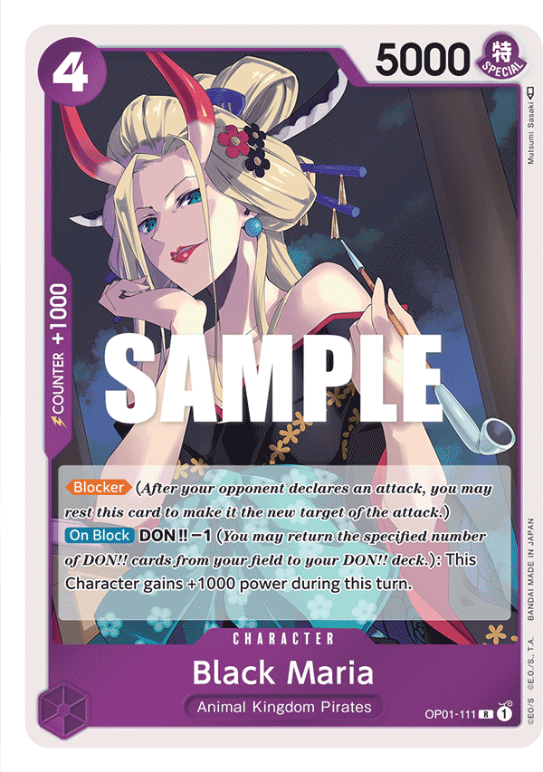 Black Maria — OP01-111