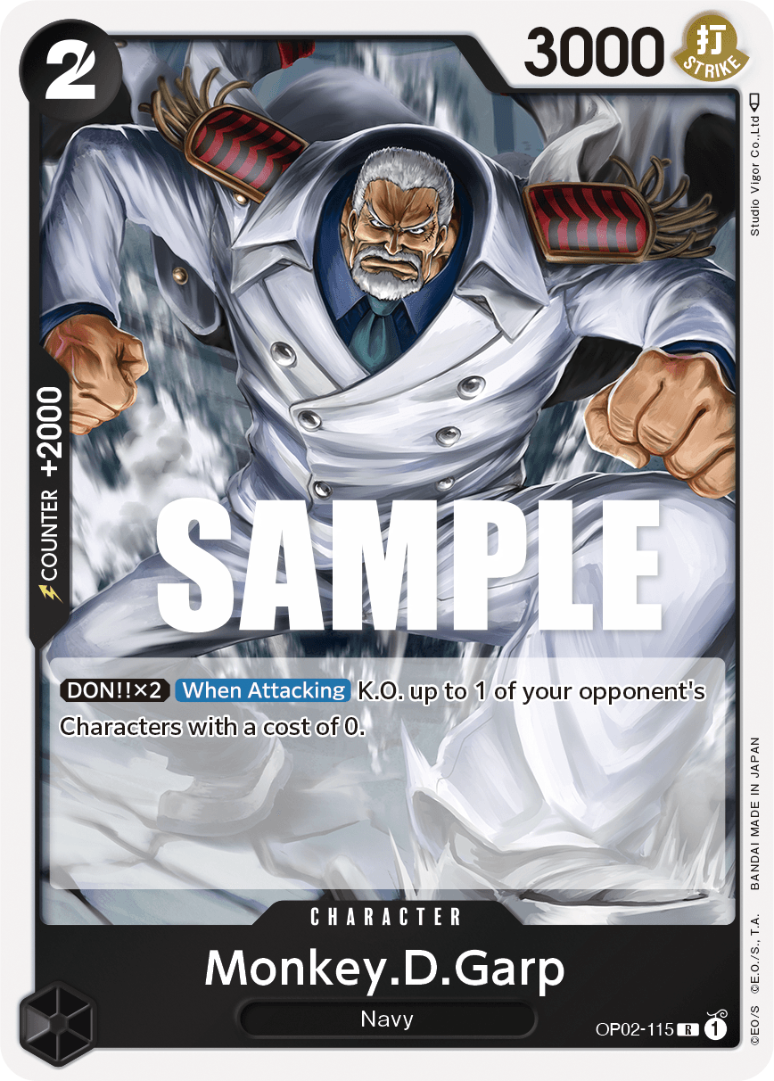 Monkey.D.Garp — OP02-115