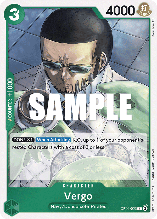 Vergo — OP05-023