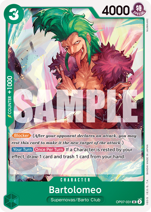 Bartolomeo — OP07-031