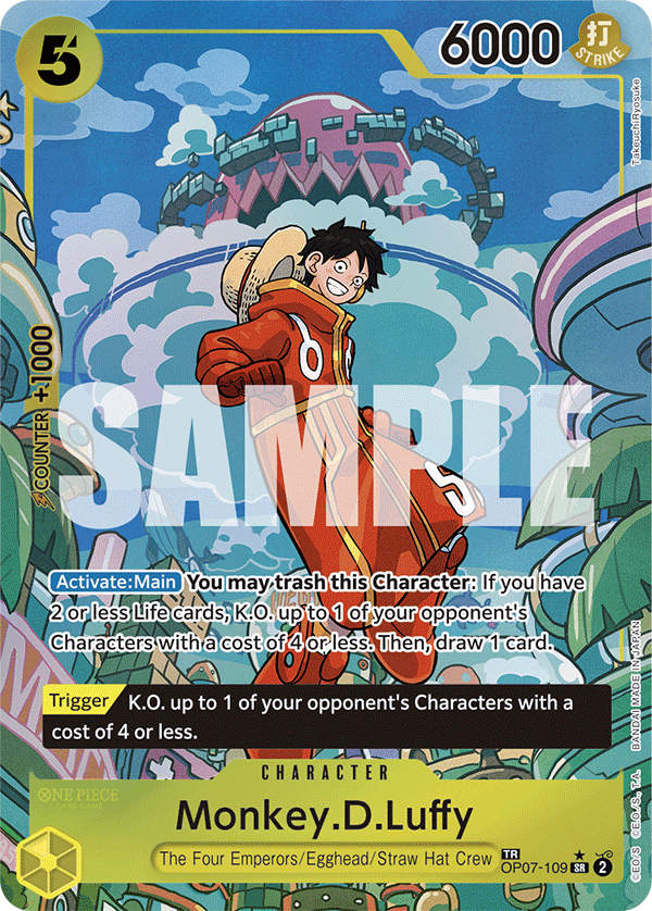 Monkey.D.Luffy — OP07-109p2