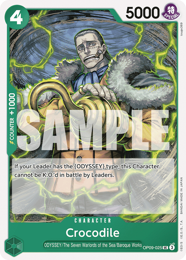 Crocodile — OP09-025