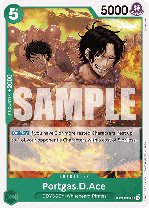Portgas.D.Ace — OP09-035