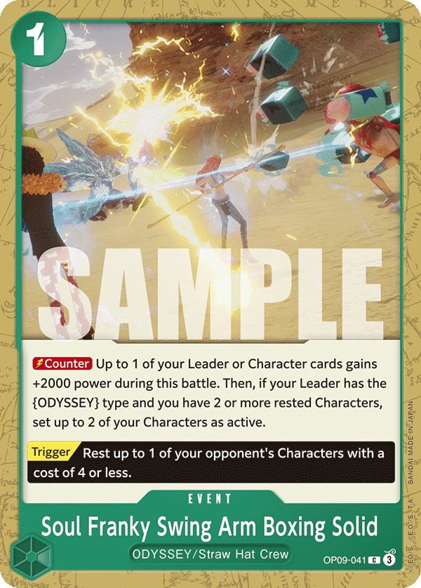 Soul Franky Swing Arm Boxing Solid — OP09-041