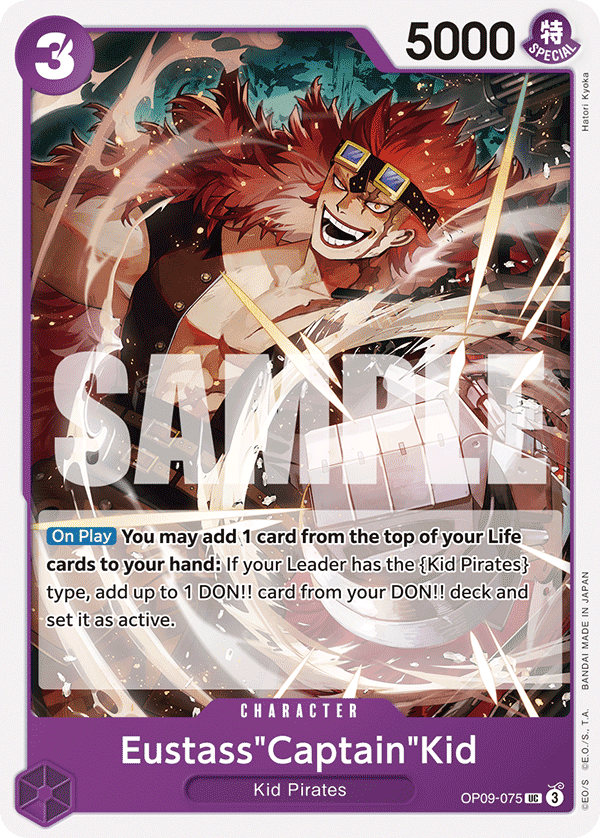 Eustass"Captain"Kid — OP09-075