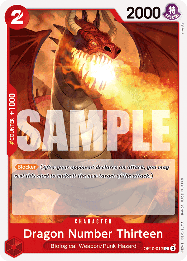 Dragon Number Thirteen — OP10-012