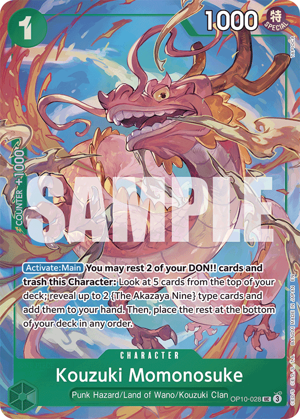 Kouzuki Momonosuke — OP10-028p1