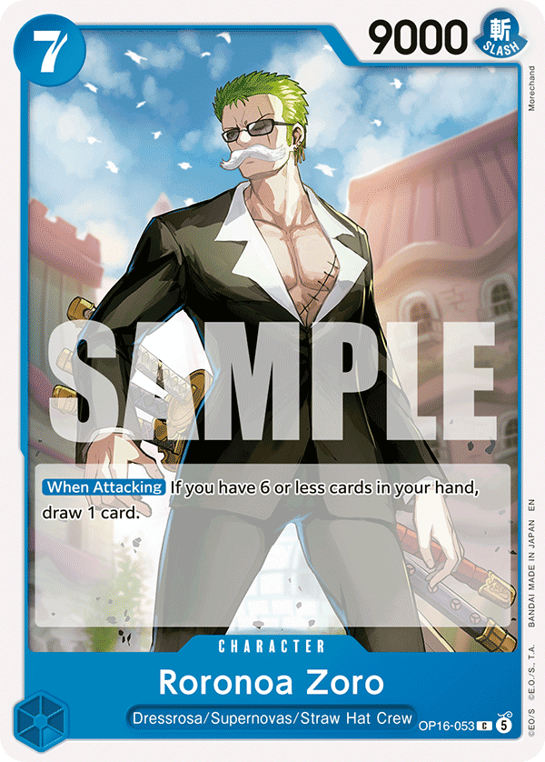 Roronoa Zoro — OP16-053