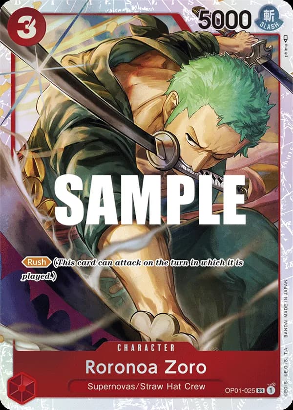 Roronoa Zoro — OP01-025p3