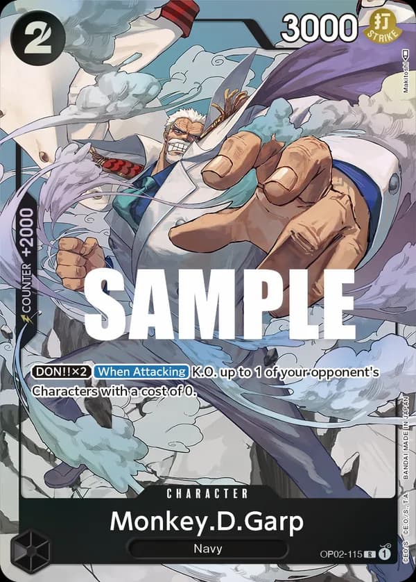 Monkey.D.Garp — OP02-115p1