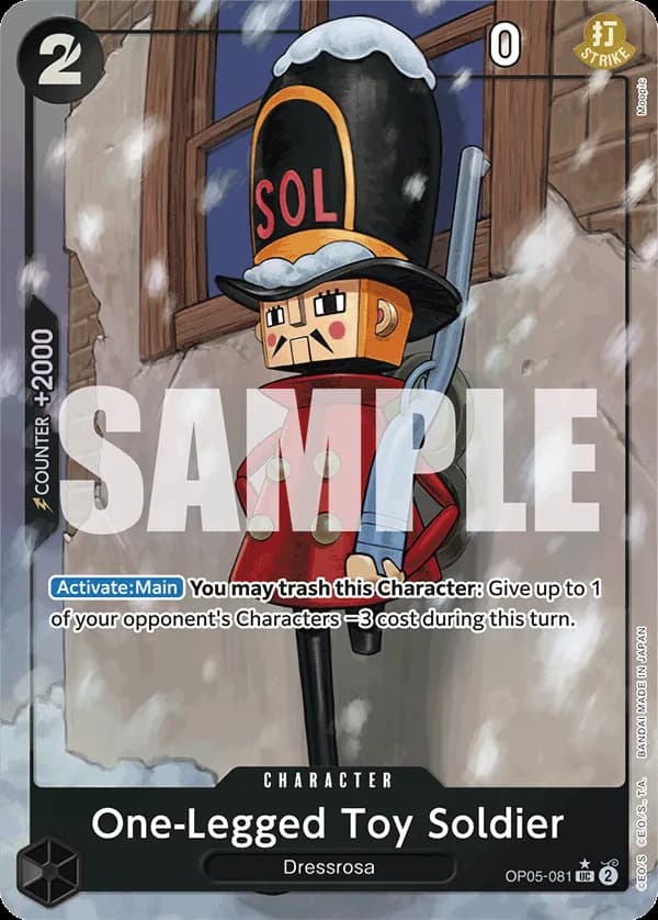One-Legged Toy Soldier — OP05-081p2