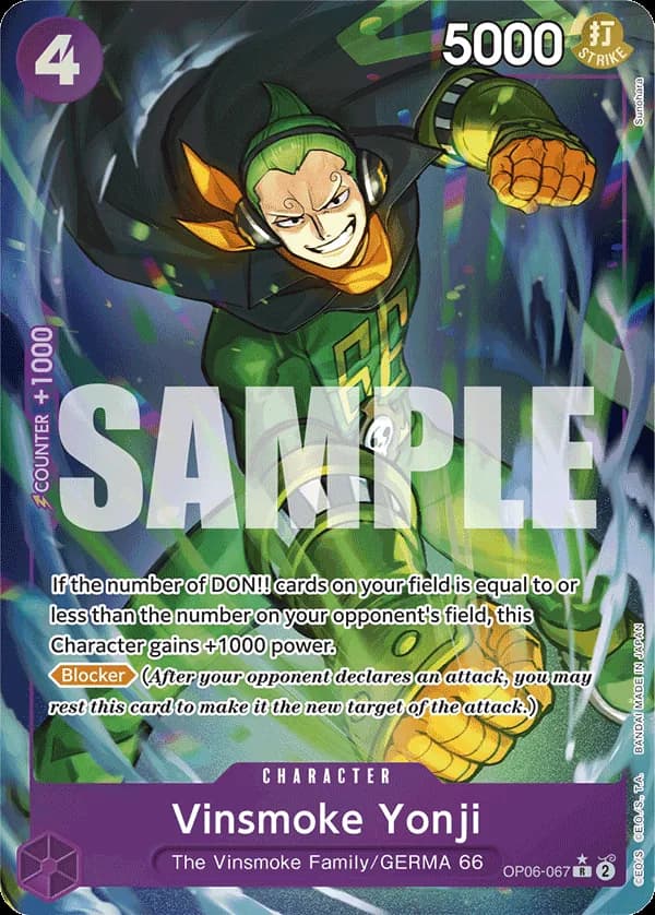 Vinsmoke Yonji — OP06-067p2