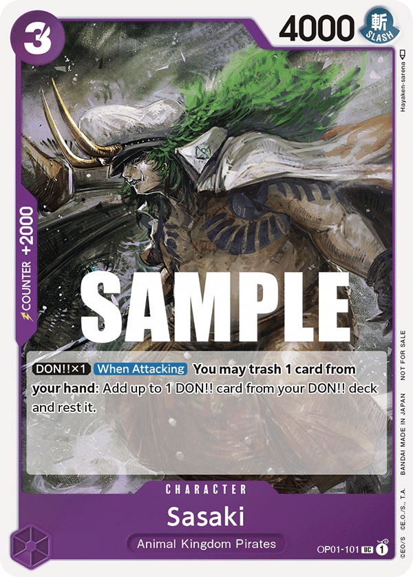 Sasaki — OP01-101p1
