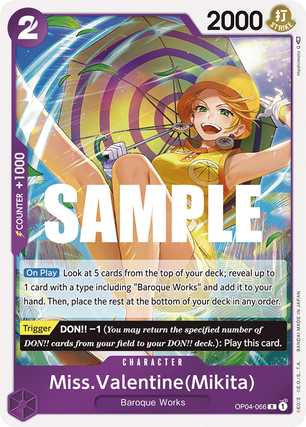 Miss.Valentine(Mikita) — OP04-066