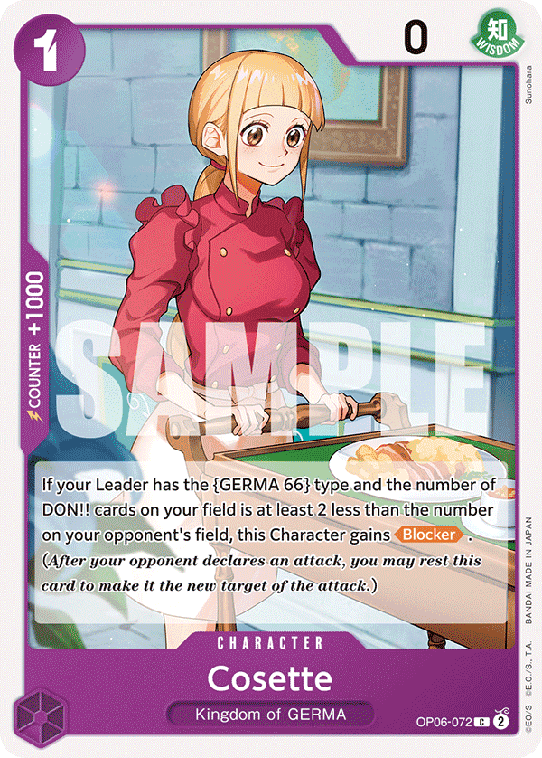 Cosette — OP06-072