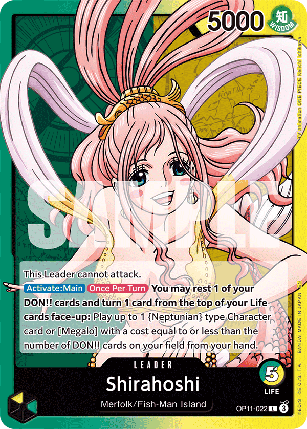 Shirahoshi — OP11-022