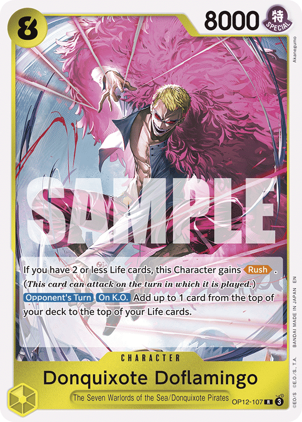 Donquixote Doflamingo — OP12-107