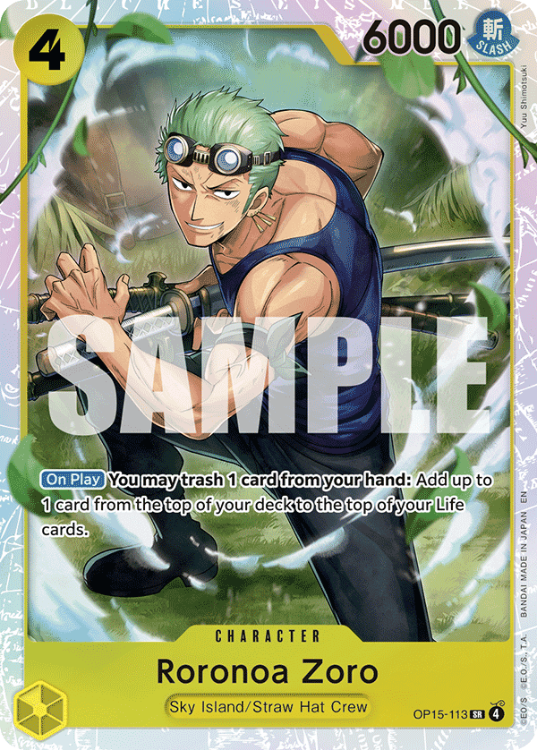 Roronoa Zoro — OP15-113