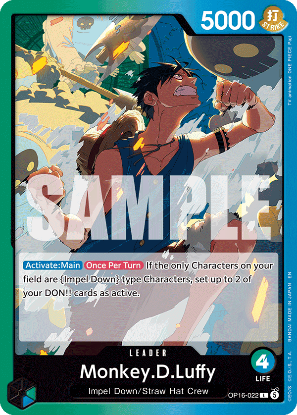 Monkey.D.Luffy — OP16-022