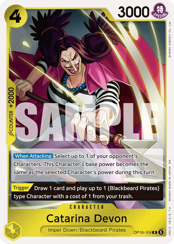 Catarina Devon — OP16-104