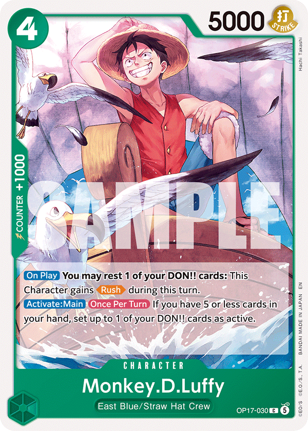 Monkey.D.Luffy — OP17-030