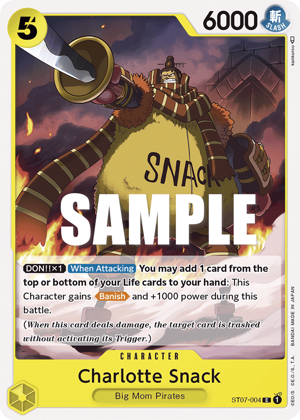 Charlotte Snack — ST07-004