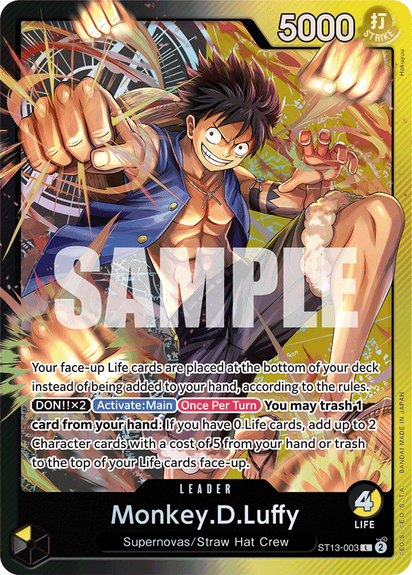 Monkey.D.Luffy — ST13-003