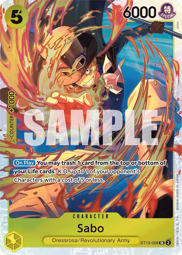 Sabo — ST13-008