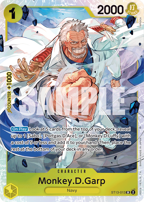 Monkey.D.Garp — ST13-013