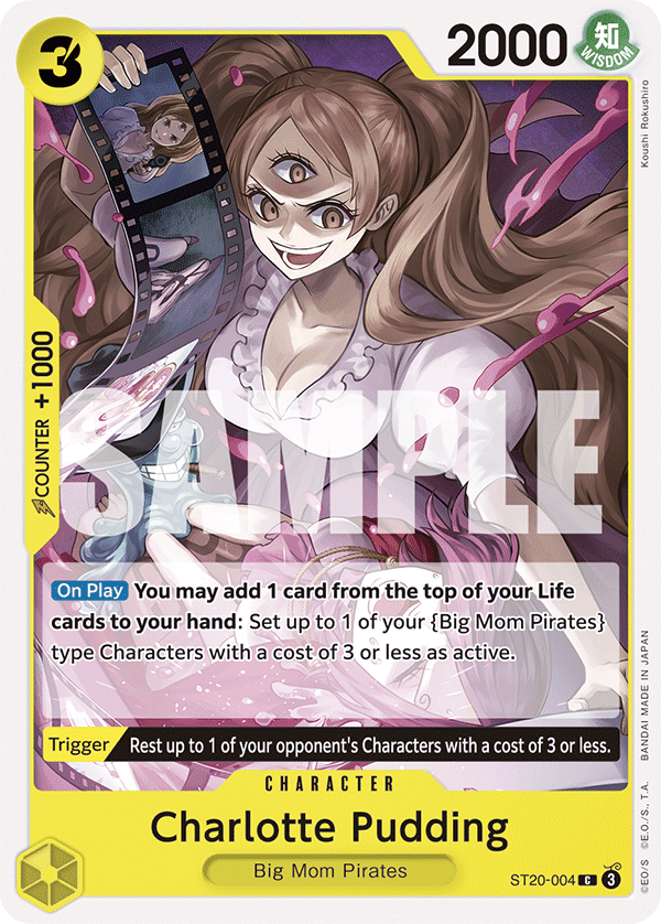 Charlotte Pudding — ST20-004