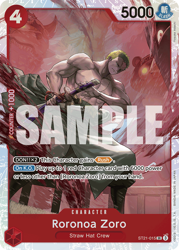 Roronoa Zoro — ST21-015