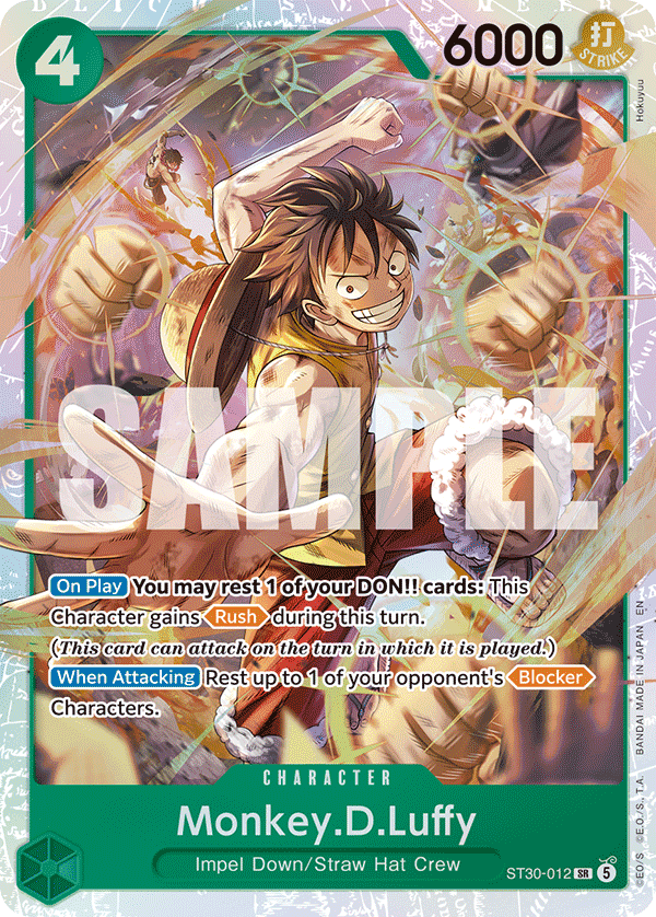 Monkey.D.Luffy — ST30-012