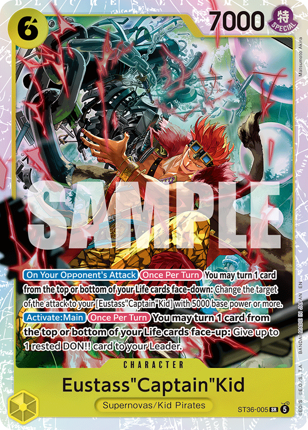 Eustass"Captain"Kid — ST36-005