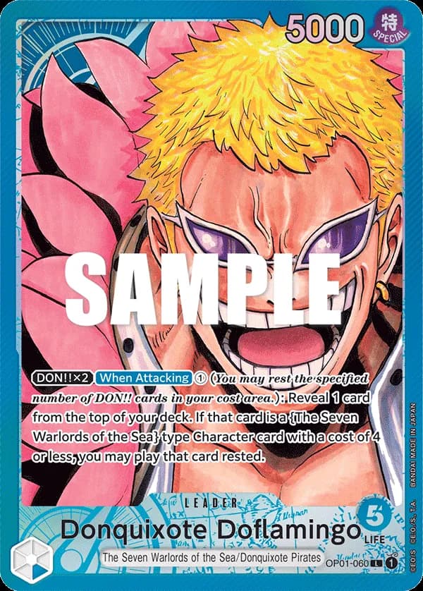Donquixote Doflamingo — OP01-060p1