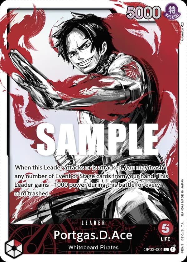 Portgas.D.Ace — OP03-001p1