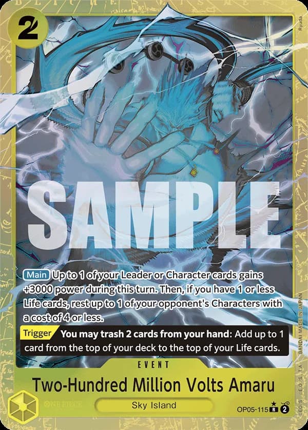 Two-Hundred Million Volts Amaru — OP05-115p3