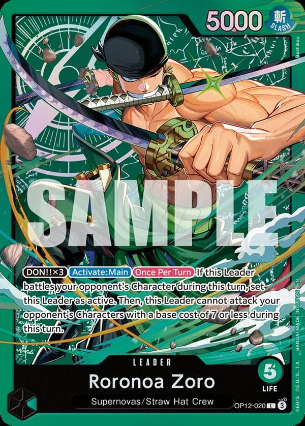 Roronoa Zoro — OP12-020p5
