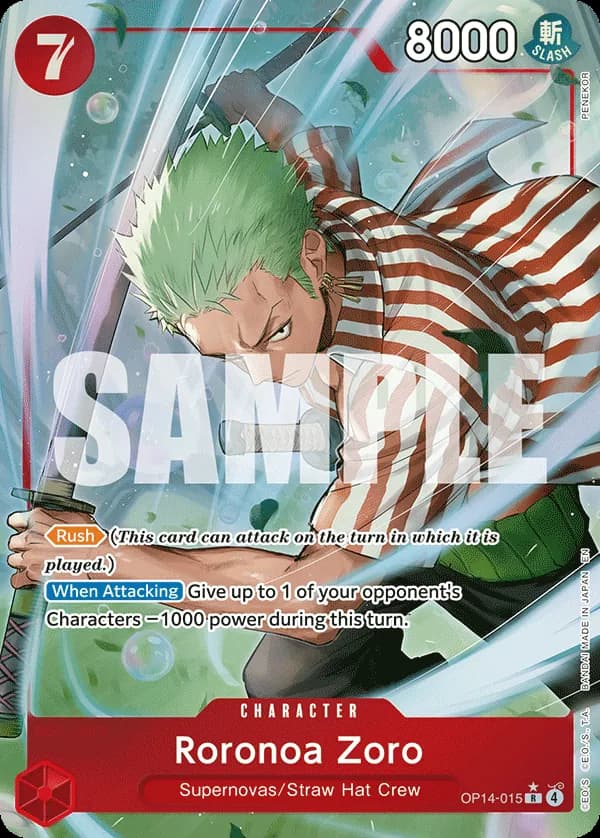 Roronoa Zoro — OP14-015p1