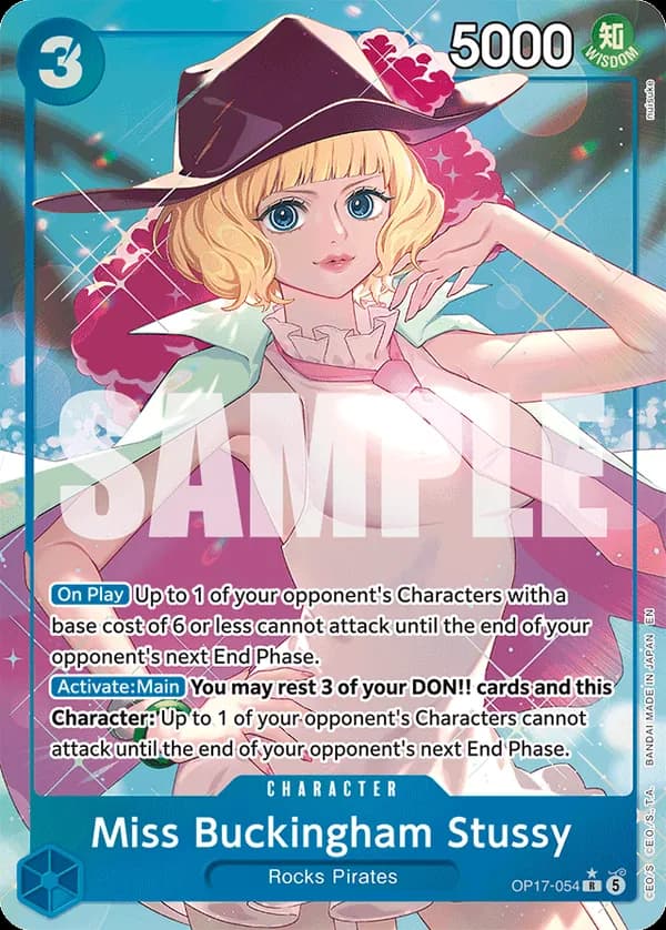 Miss Buckingham Stussy — OP17-054p1