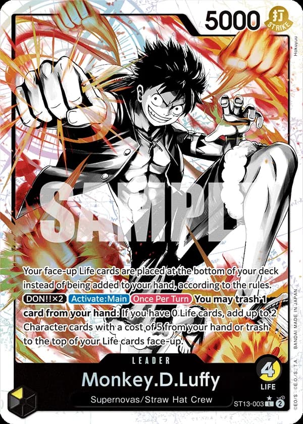 Monkey.D.Luffy — ST13-003p1
