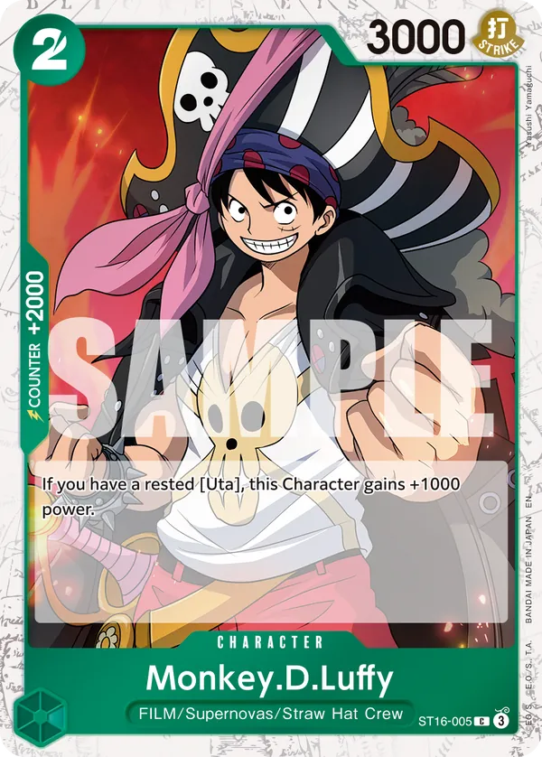 Monkey.D.Luffy — ST16-005p1