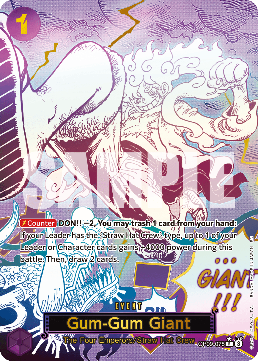 Gum-Gum Giant · OP09-078_p2 · EN