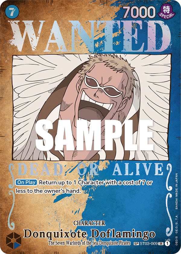 Donquixote Doflamingo · ST03-009_p1 · EN