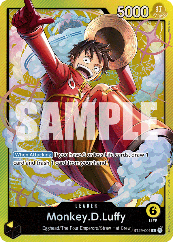 Luffy · ST29-001 · EN